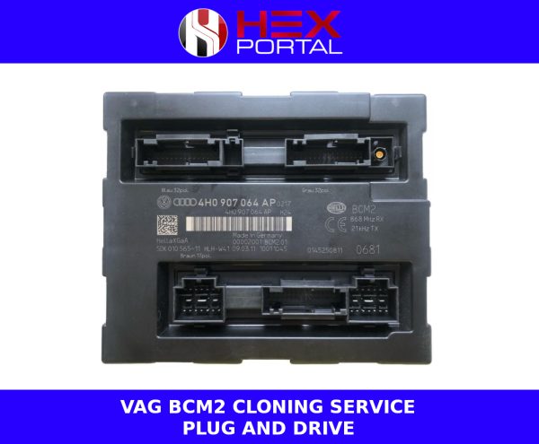 AUDI – VOLKSWAGEN BCM2 Body Control Module Cloning/Repair Service + Electronic Steering Lock Bypass